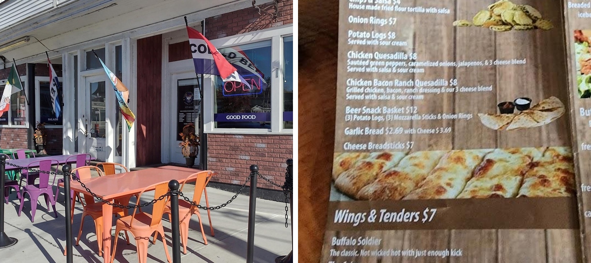 Sunny & Jillians Pizza & Pub Menu