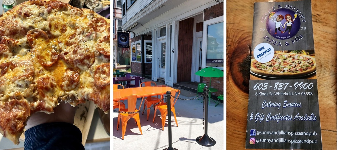 Sunny & Jillians Pizza & Pub Menu