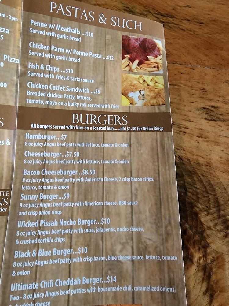 Sunny & Jillians Pizza & Pub Menu image 3