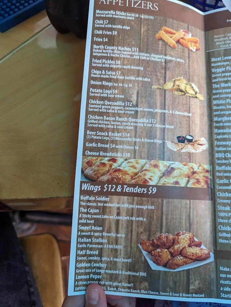Sunny & Jillians Pizza & Pub Menu image 4